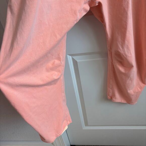 Free People Movement Hot Shot Onesie Sz L Lounge Yoga READ Melon - Picture 8 of 15